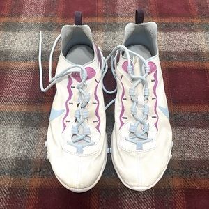 Nike React Element 55 in Psychic Blue